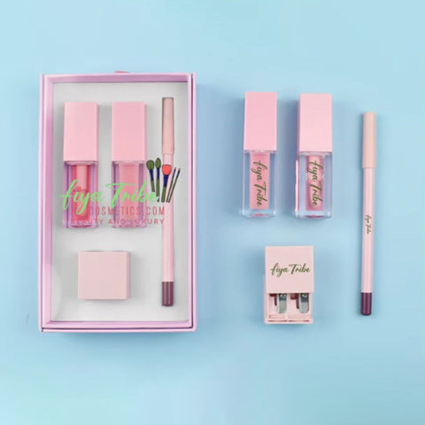 Fiya Luxe  Lip Trio: The lip Gang that will keep you Glossed & Bossed